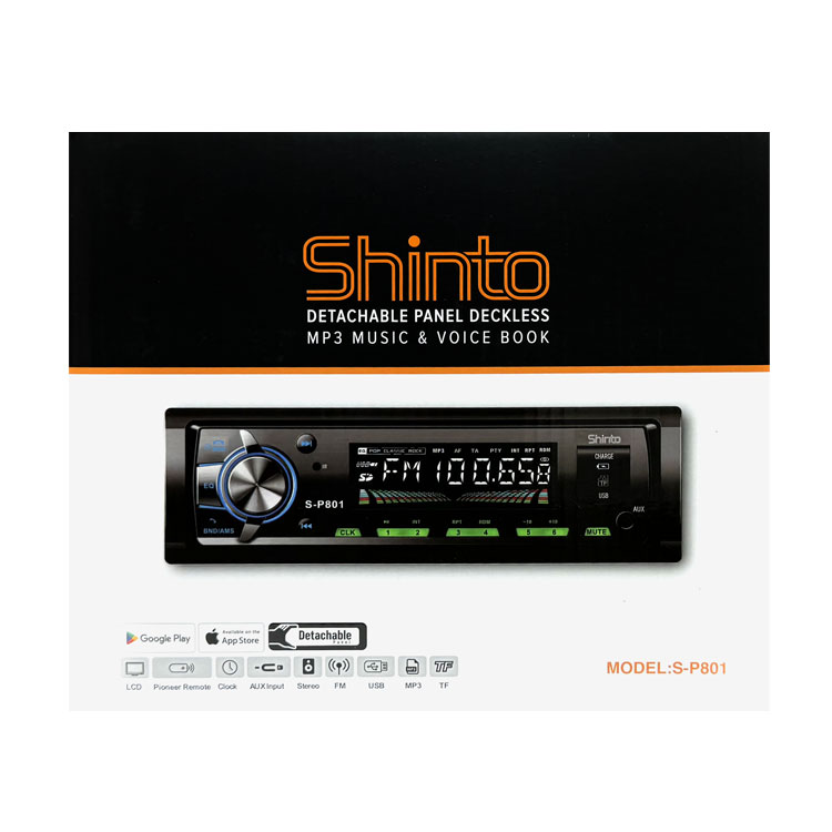 پخش کننده خودرو shinto مدل 801